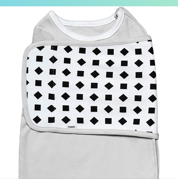 Nanit Breathing Wear Starter Pack – 100% Cotton Swaddle & Breathing Band - Picture 3 of 16